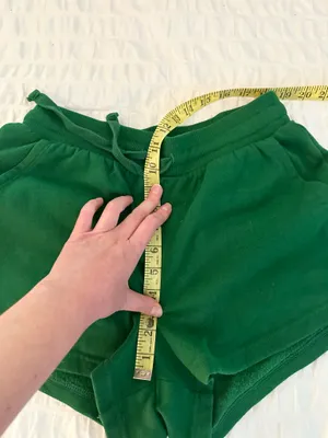 Colsie Fleece Green Shorts thumbnail 7
