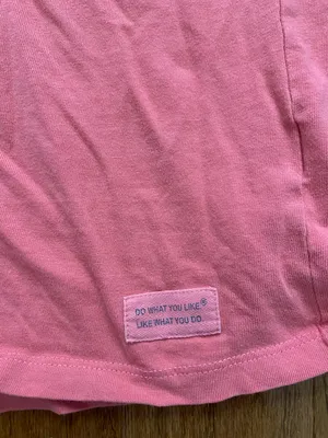 Life is Good pink graphic short sleeve tee shirt thumbnail 2