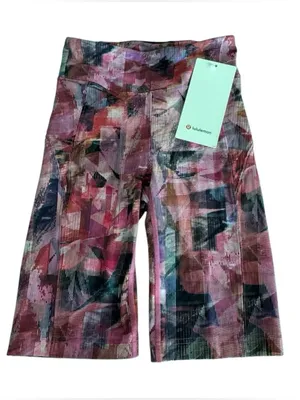 Lululemon On Pace Short 10" Inseam Sun Dazed Multi Pink Size 4 thumbnail 7