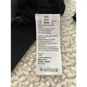 Free People H2O Crew Pullover Open Weave Knit Crop Top Black Size M thumbnail 10