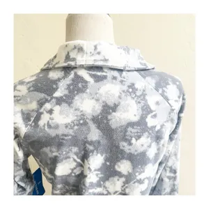 Columbia Active Fit Artic Air Fleece NWT Flannel Pullover Size Medium Grey Camo thumbnail 5