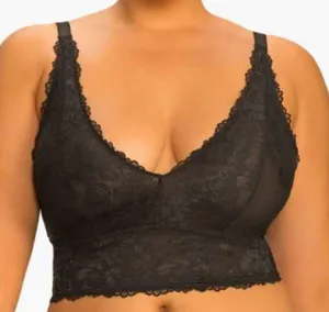 Savage x Fenty Black Lace Bra Top Sz. 3X thumbnail 1