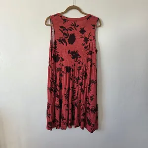 Maurices Jersey Tiered Midi Dress Lightweight Casual Festival Summer Teacher XL thumbnail 9
