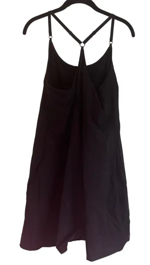 Calvin Klein Performance Dress Racerback Tank‎ Black Athleisure Size L thumbnail 1