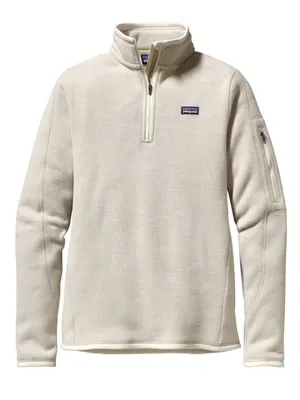 Patagonia Women's Size Medium Better Sweater Quarter Zip Sandstone thumbnail 5