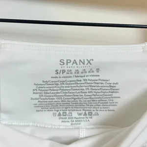 SPANX The Get Moving Tennis Skort in White Size Small thumbnail 5