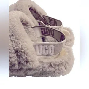 UGG Fluff Yeah Sheepskin Sandal Slides! thumbnail 2