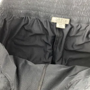 Orvis Skort Womens Medium Black Gray Floral Zip‎ Pockets Built-In Shorts thumbnail 6