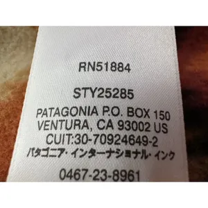 Patagonia Lightweight Synchilla® Poncho Cinder Red XS/S thumbnail 6