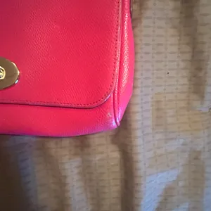 Coach Pink Leather Shoulder Bag thumbnail 7