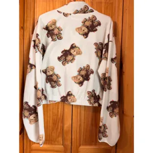 Grayson Threads Holiday Teddy Bear Sherpa Jacket‎ Full Zip White Christmas XL thumbnail 3