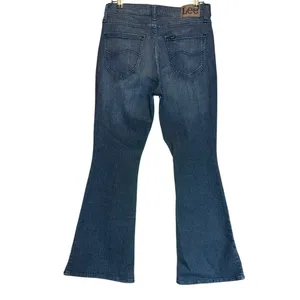 NWOT Lee Gray‎ Flare Wide Leg Jeans thumbnail 3