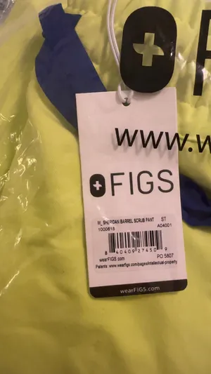 High Wasted Fig Scrub Pants thumbnail 4