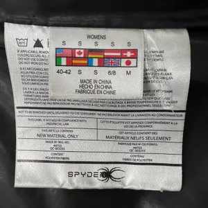 SPYDER Women Boundless Long Puffer Jacket Black Size S‎ ThermaWeb Quilted Hooded thumbnail 6