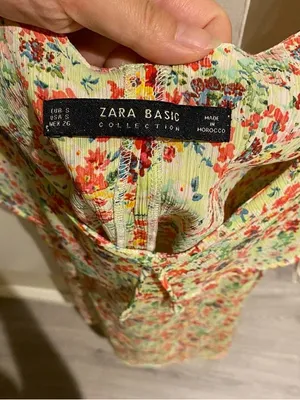 Zara Floral mini summer Dress with Off-Shoulder design,adjustable strap,size S thumbnail 4