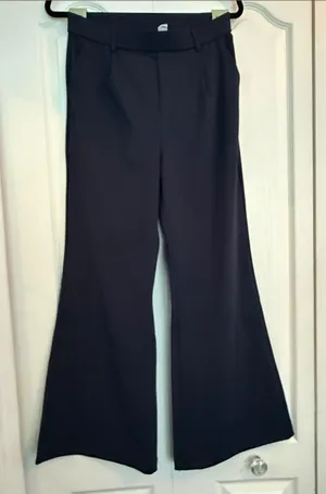 HALARA Dark Blue Boot Cut Dress Pants thumbnail 1