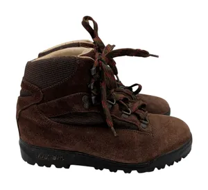 Vintage Asolo Brown Suede Hiking‎ Boots Vibram Sole Gorpcore Slovenia Womens 7 thumbnail 1