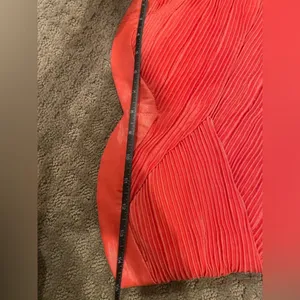 Daisy Coral Strapless Tube Top Mini Short Dress Women's Sz Medium thumbnail 13