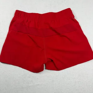 YoungLA Women’s Red Stay Focused Stay Motivated Gym Workout Shorts Medium thumbnail 6