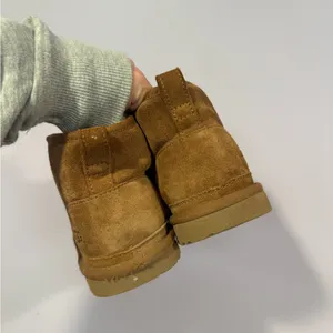 Ugg Neumel‎ brown tie up soft boots thumbnail 3