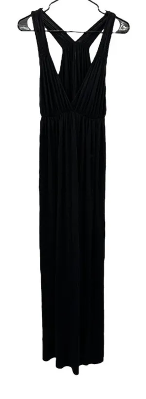 Kenneth Cole Reaction Black‎ Sleeveless Stretchy Pullover Maxi Dress Size M thumbnail 1