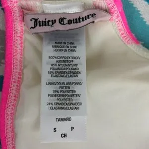 Juicy Couture Pink Striped Halter Bikini Top, $76 SMALL thumbnail 6
