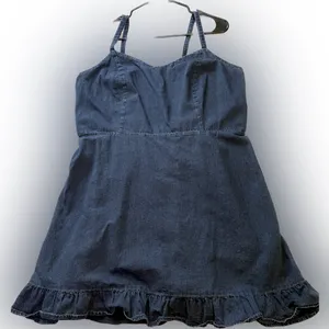 Old Navy Demin blue Sun Dress size XL thumbnail 1