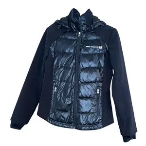 Free Country Black Puffer Hooded Sport Jacket size Small thumbnail 1