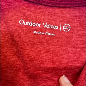 Outdoor Voices cloudknit cami size large color strawberry thumbnail 4