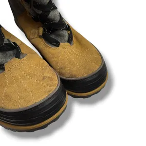 Sorel Tofino II Winter Snow Boots 8 Curry Gray Waterproof Faux‎ Fur Lace Up thumbnail 6