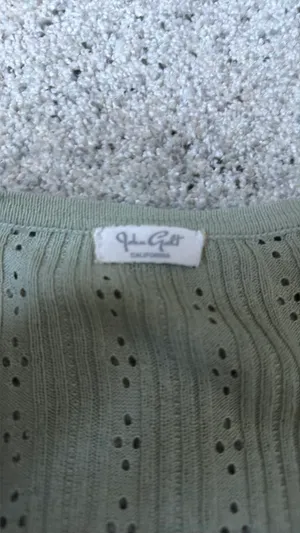 Brandy Melville Shannon Eyelet Cardigan thumbnail 4