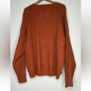 Taylor Swift The Life Of A Showgirl Cardigan Size: XL/2X New XL 2XL Orange thumbnail 3