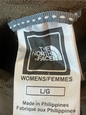 The North Face TKA 100 Quarter Zip Fleece Pullover Brown Womens L thumbnail 5
