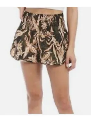 Free People The Way Home Printed Shorts Black Combo Athletic XS Athleisure Light thumbnail 3