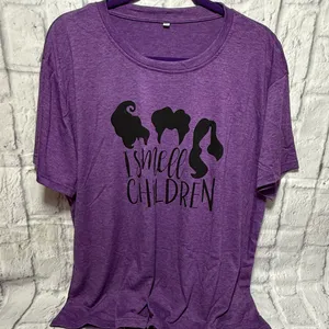 Purple Shirt with Fun Print thumbnail 1