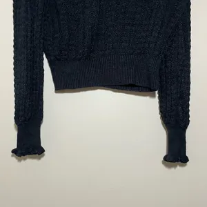 Free People Crazy in Love Ruffle Off the Shoulder Sweater thumbnail 4