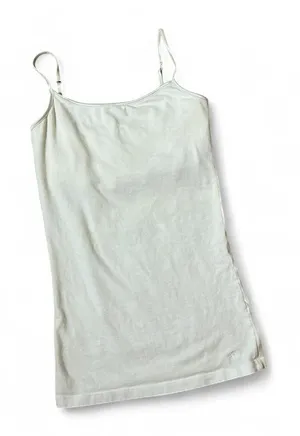 Y2K Aeropostale Cream Stretch Cami Tank Top S‎ P Basic Layering thumbnail 1