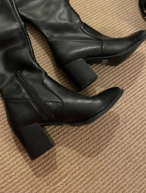 DV by Dolce Vita Knee-High Black Boots thumbnail 2