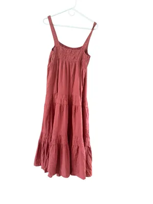 Women's J.Crew Red Maxi Dress Size M Size M thumbnail 9
