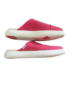 TOMS Womens Pink/Raspberry Alpargata Mallow Mule thumbnail 4