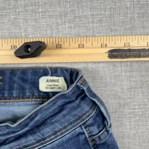 Mavi Annie Jeans Womens 31 Blue Medium Wash Low Rise Straight Stretch Denim thumbnail 7