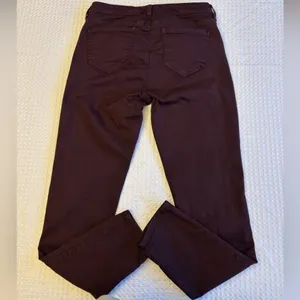 Buffalo David Bitton VALE Women's Size 6 Dark Burgundy Oxblood Skinny Jeans thumbnail 10