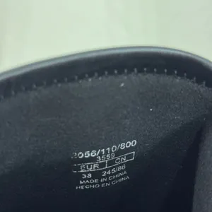 Zara Black Knee High Snip Toe Boots Size 38 / 7.5 thumbnail 6