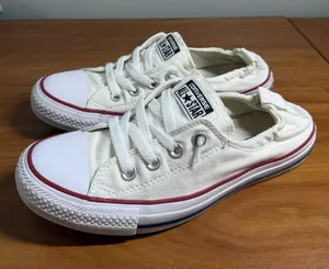 Converse Women's Chuck Taylor All Star Shoreline Slip-On White Shoes Sneakers 9 thumbnail 1