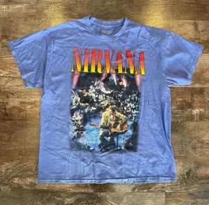 Nirvana Oversized Graphic Band T-Shirt Small/Medium Rock Music 100% Cotton thumbnail 1