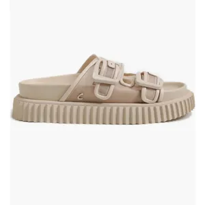 Sam Edelman Cream Double Strap Sandals thumbnail 2
