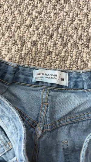 Just Black Denim Jeans Straight thumbnail 5
