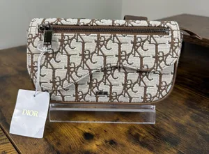 Dior X Cactus Jack Belt Bag Small Brown Canvas Leather Monogram Fanny Pack Italy thumbnail 1