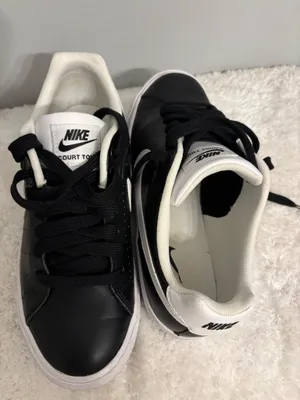 Black and white Nike Court tour sz 6.5 thumbnail 11