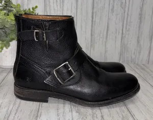 Womens Size 6 Frye Leather Ankle Boots EUC thumbnail 1